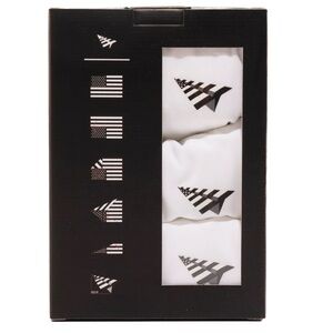 PAPER PLANES ESSENTIAL 3 PACK TEES IN WHITE